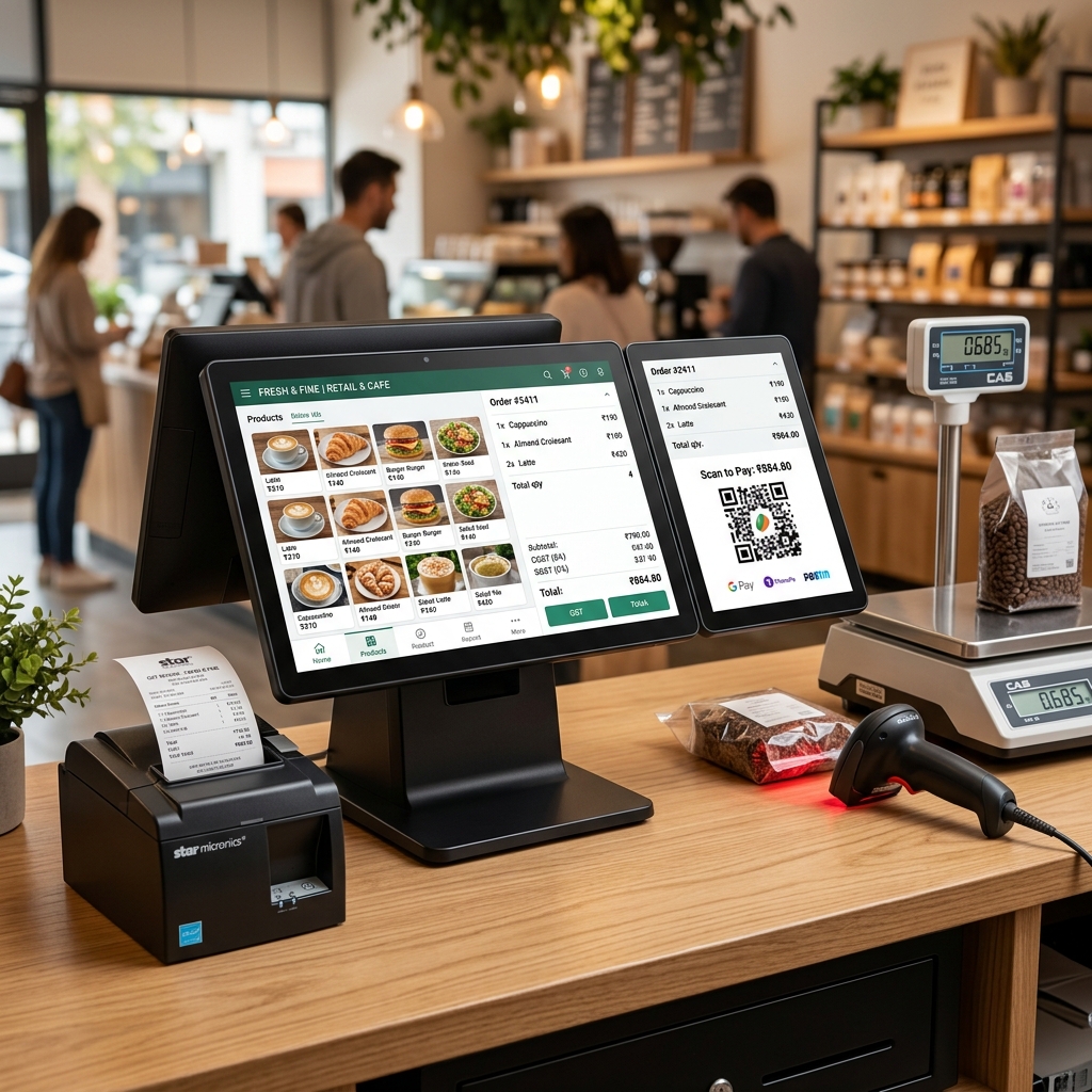 UK Biller Touch POS in Action