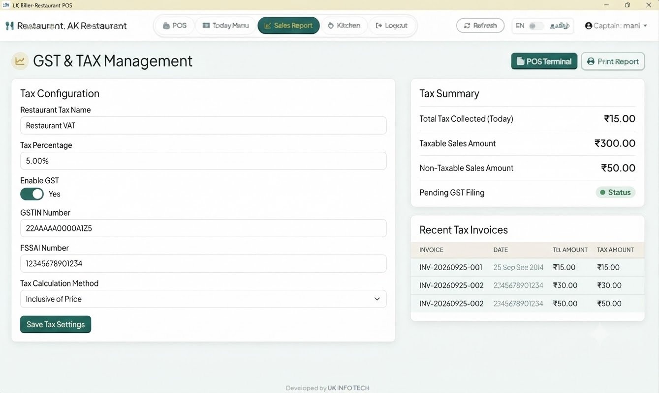 1-Click GST Invoices & Profit Reports